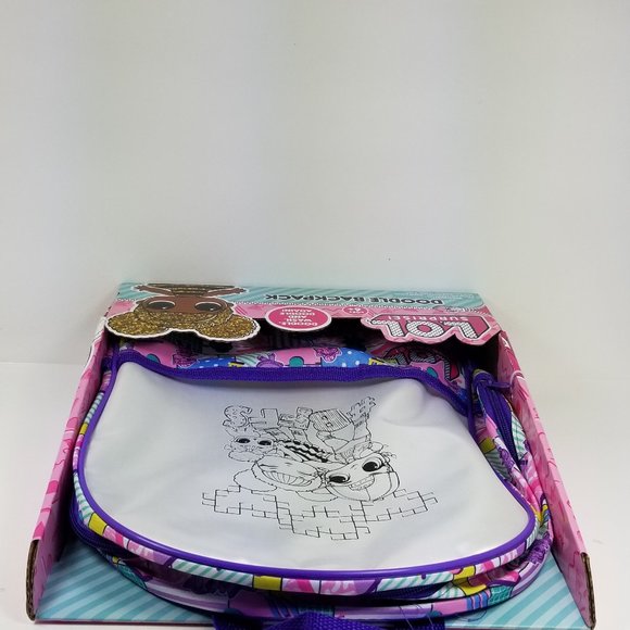 L.O.L.Surprise! L.O.L Colour Your Own Doodle Backpack , 4 Markers - Picture 5 of 10